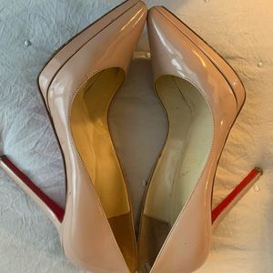 Christian Louboutin Pigalle 120 Plato nude